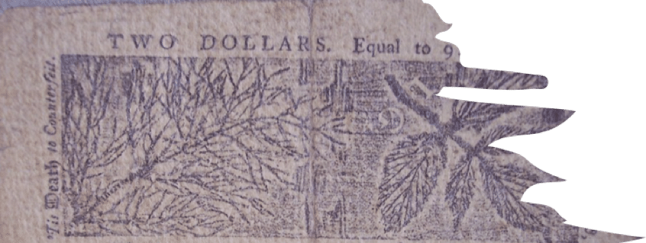 Anti-Counterfeit Security Features from 1700s